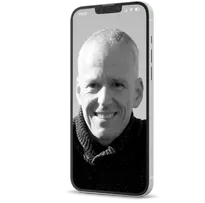 Portrait von Webdesigner Ralf-Alexis Ruf, abgebildet auf einem Smartphone.